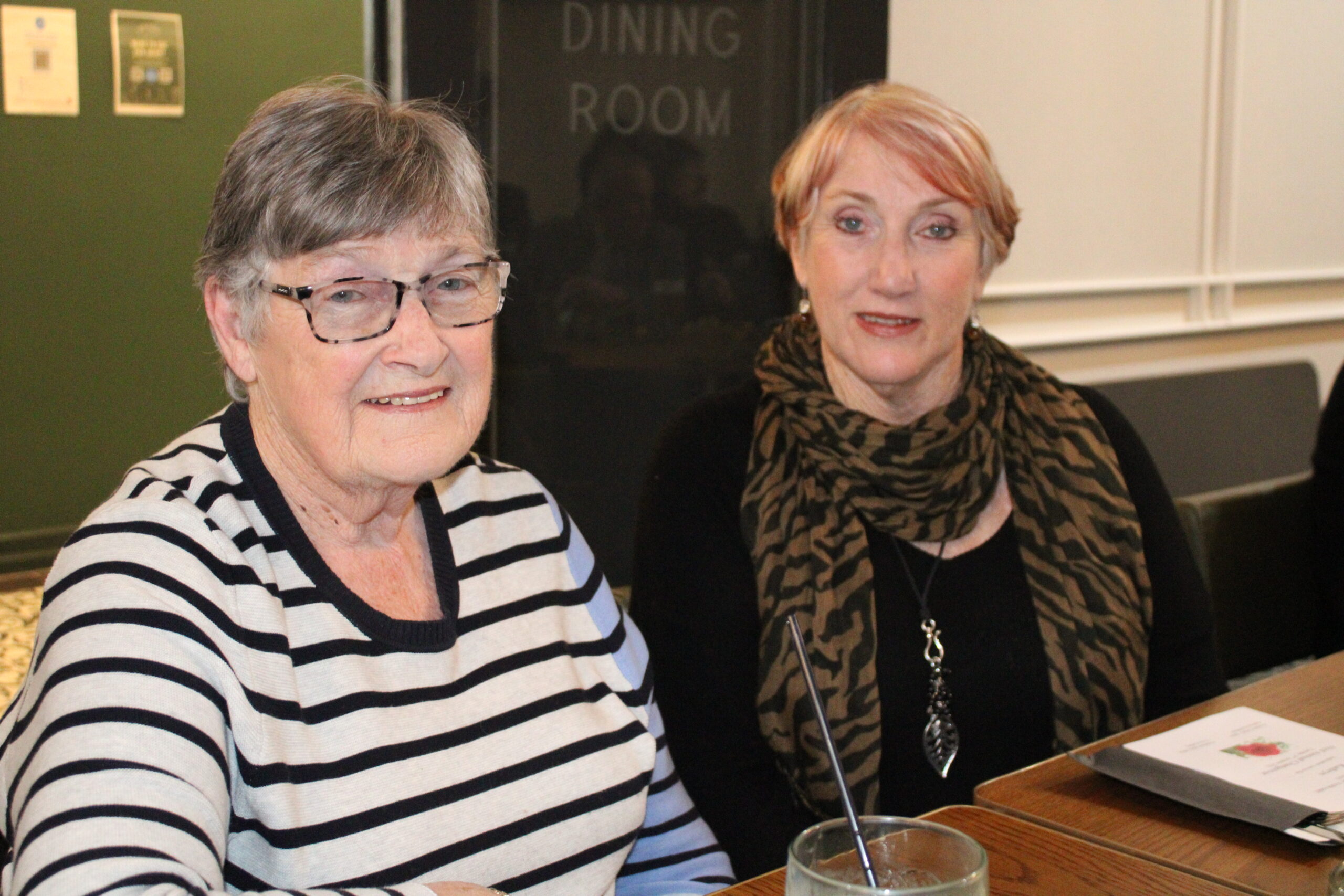 Elizabeth Spicer and Jenny Tucker.