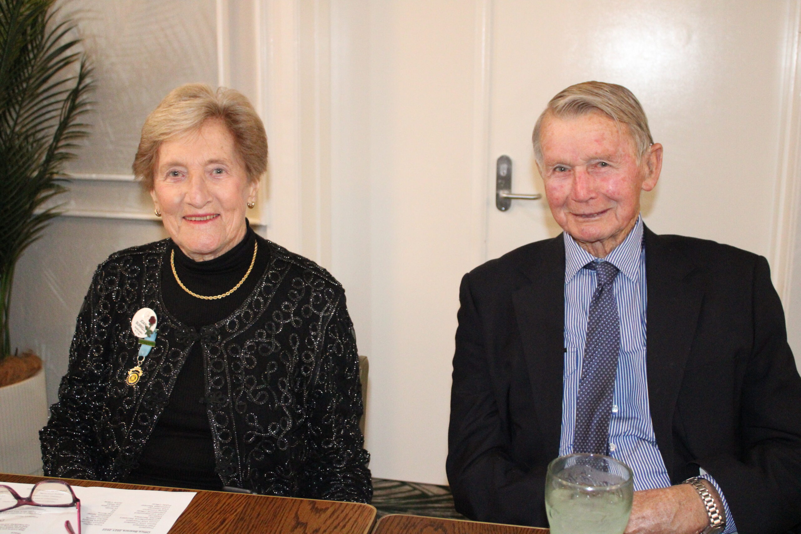 Joan Burrell-Melbourne and John Melbourne.