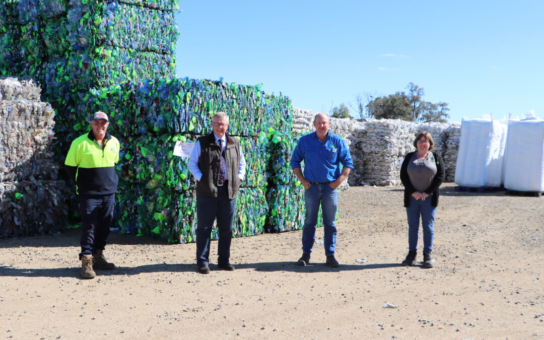 Recycling facility set for expansion thanks to grant