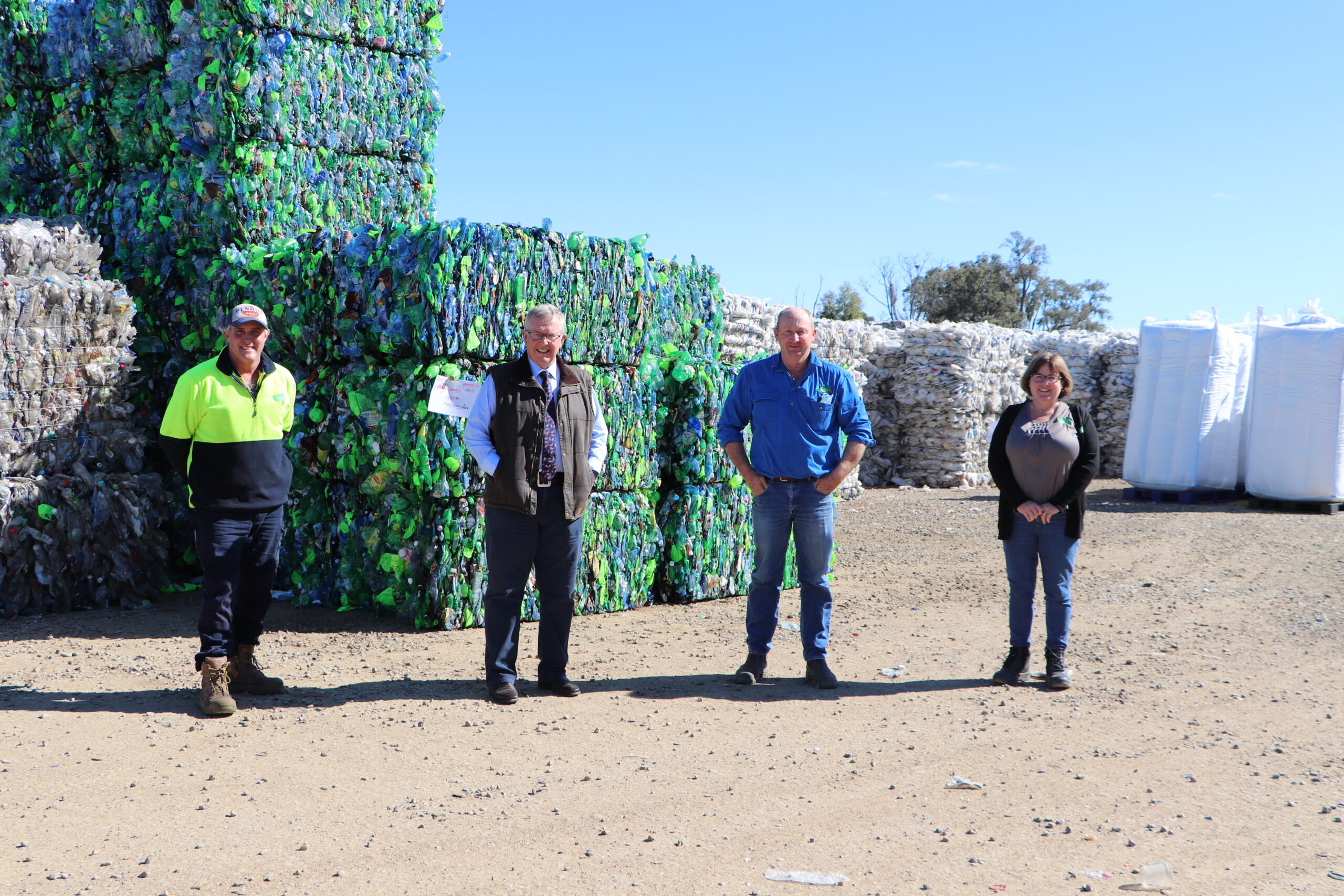 Recycling facility set for expansion thanks to grant