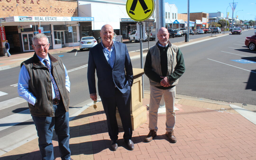 Officials mark completion of Maitland Street make-over