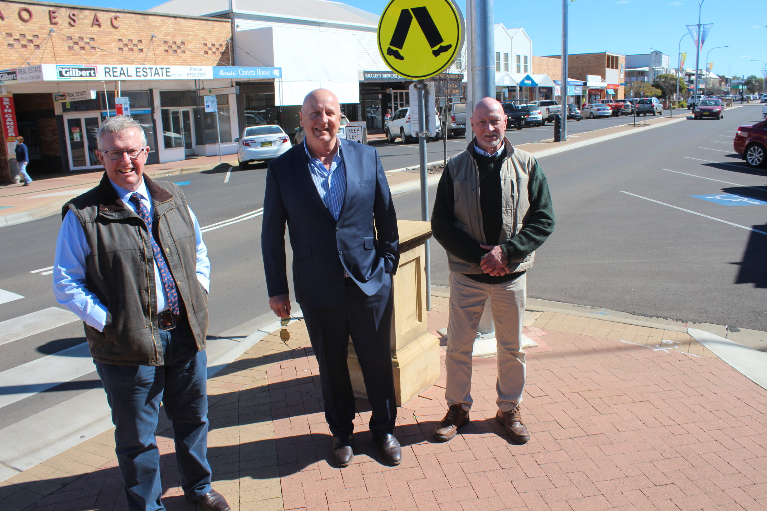 Officials mark completion of Maitland Street make-over