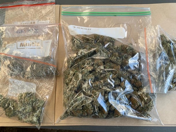Police seized drugs from an Edgeroi property on Friday. PHOTO: NSW Police
