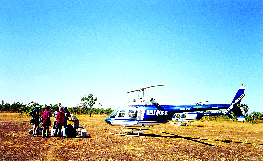 Mitchell Plateau airstrip, North Kimberley, Western Australia.
