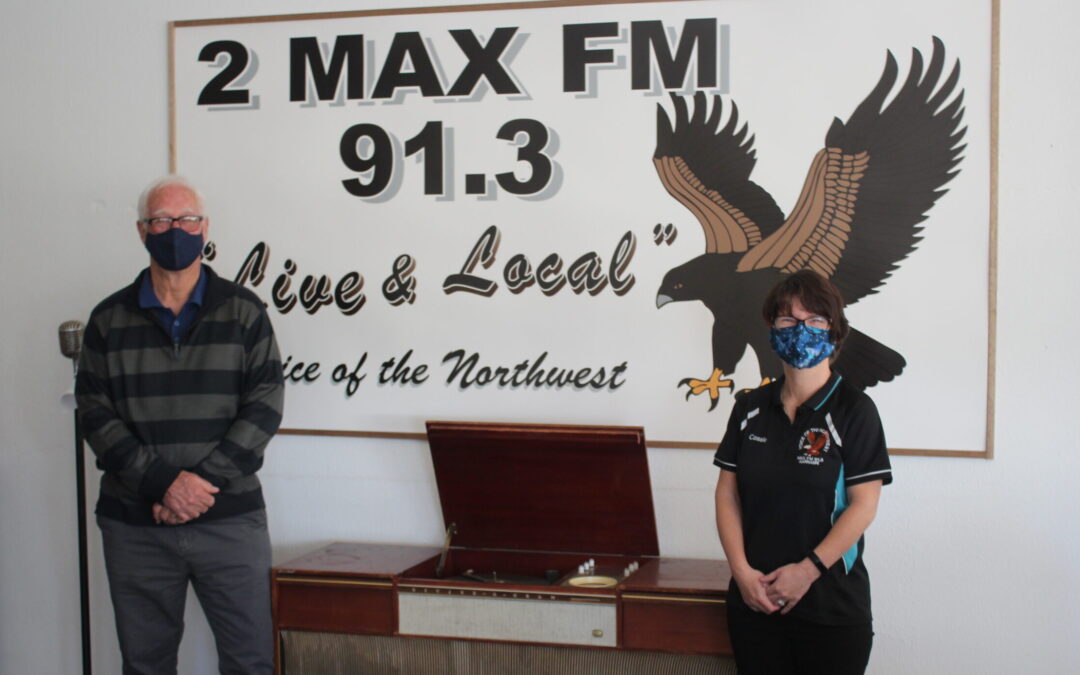 Community support turned to the Max for radio station upgrades