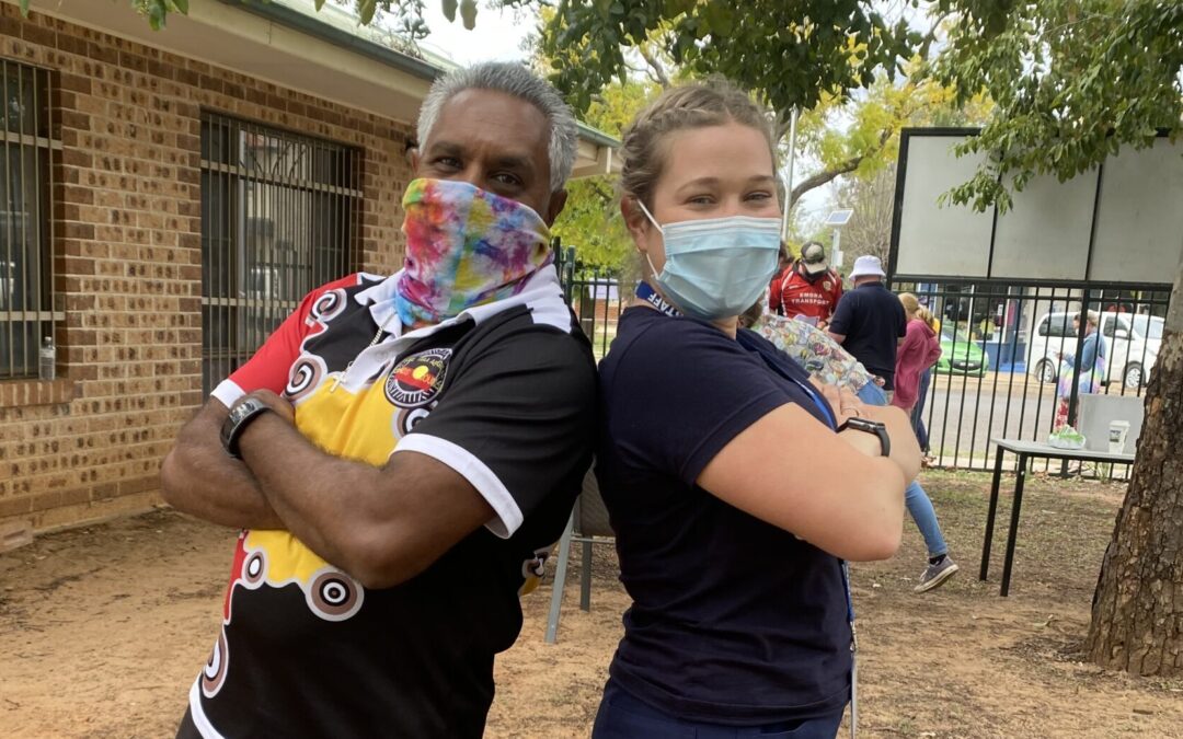 Community praises superhero health workers