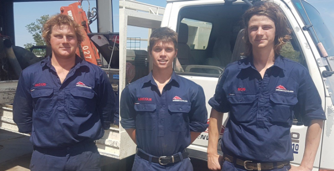 Kenway are Clark's 2018 first-year apprentices - Jacob Latham, Lincoln Lyon and Rob Hann - who will complete their apprenticeship at the end of this year to become fully qualified diesel mechanics. Each of them moved between two and four hours from their families to take up their apprenticeships and have made the most of the opportunity. Kenway are Clark's 2018 first-year apprentices - Jacob Latham, Lincoln Lyon and Rob Hann - who will complete their apprenticeship at the end of this year to become fully qualified diesel mechanics. Each of them moved between two and four hours from their families to take up their apprenticeships and have made the most of the opportunity.