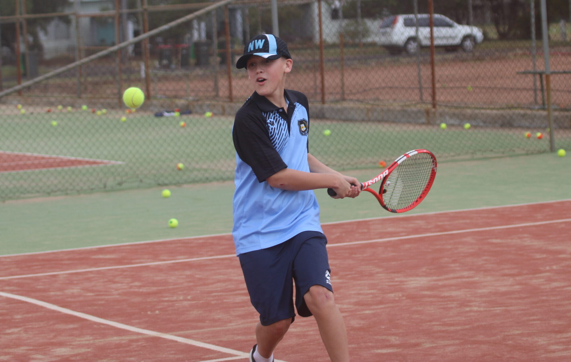 Narrabri Tennis rallies against rain and COVID-19 restrictions to host a successful holiday clinic
