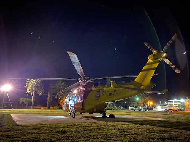 Rescue helicopter tasked to Wee Waa, Boggabri