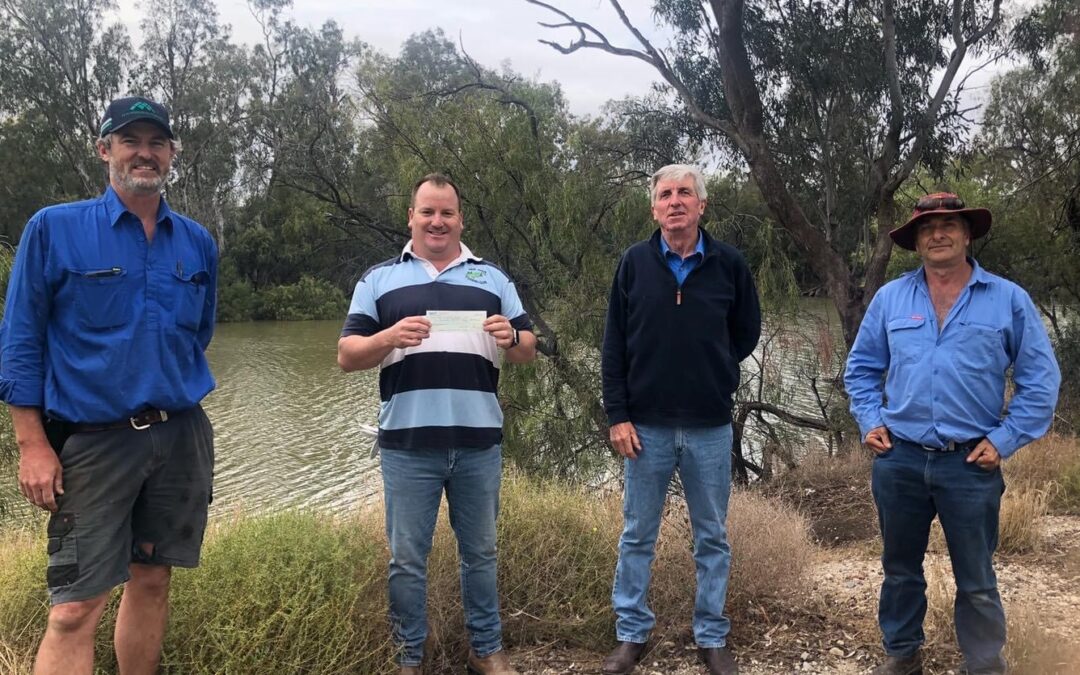 Wee Waa Fishing Club hooks generous donation