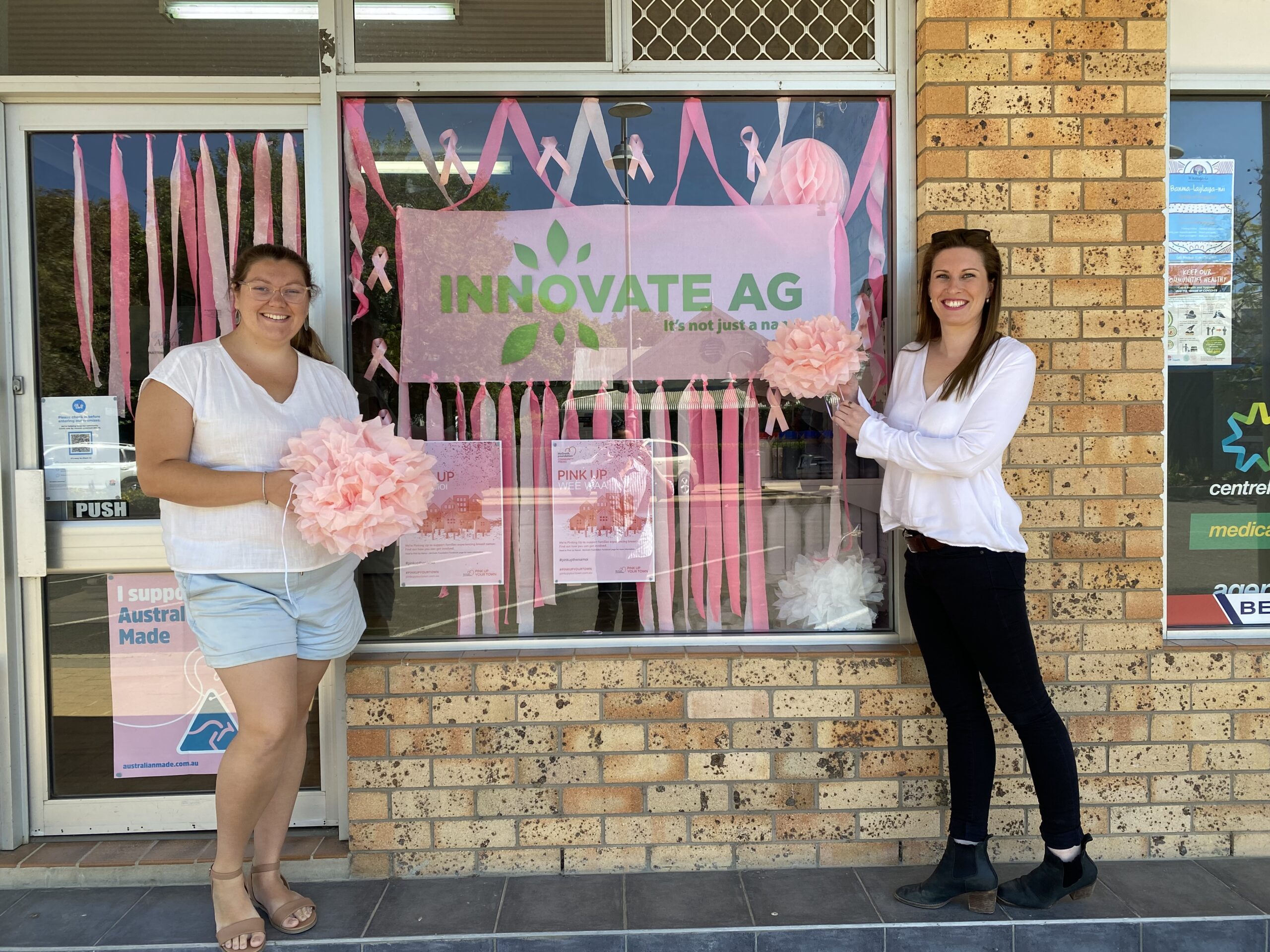 Wee Waa businesses back Pink Up campaign