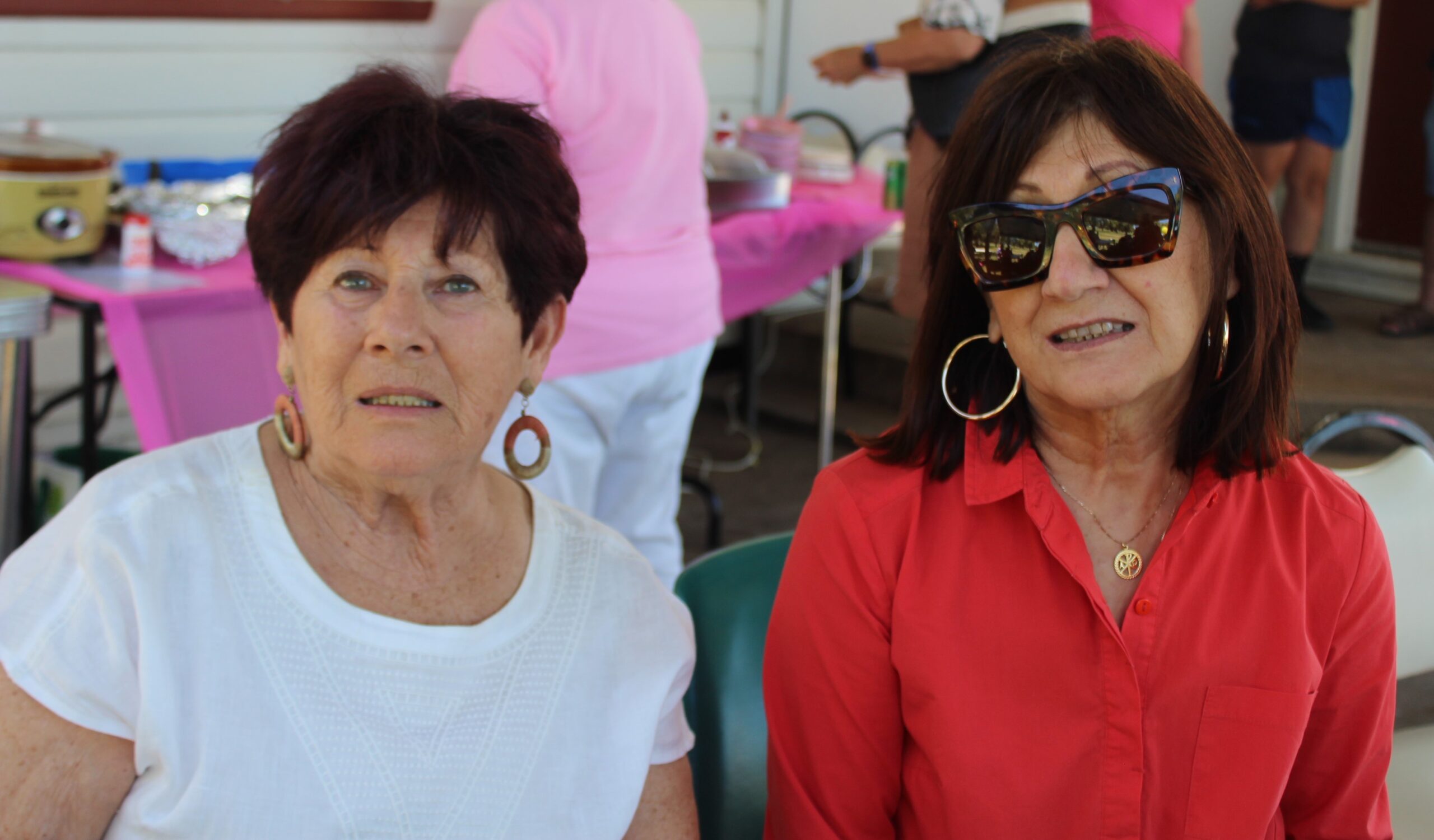 Sisters: Cecilia Hassab and Wadette Shaw.