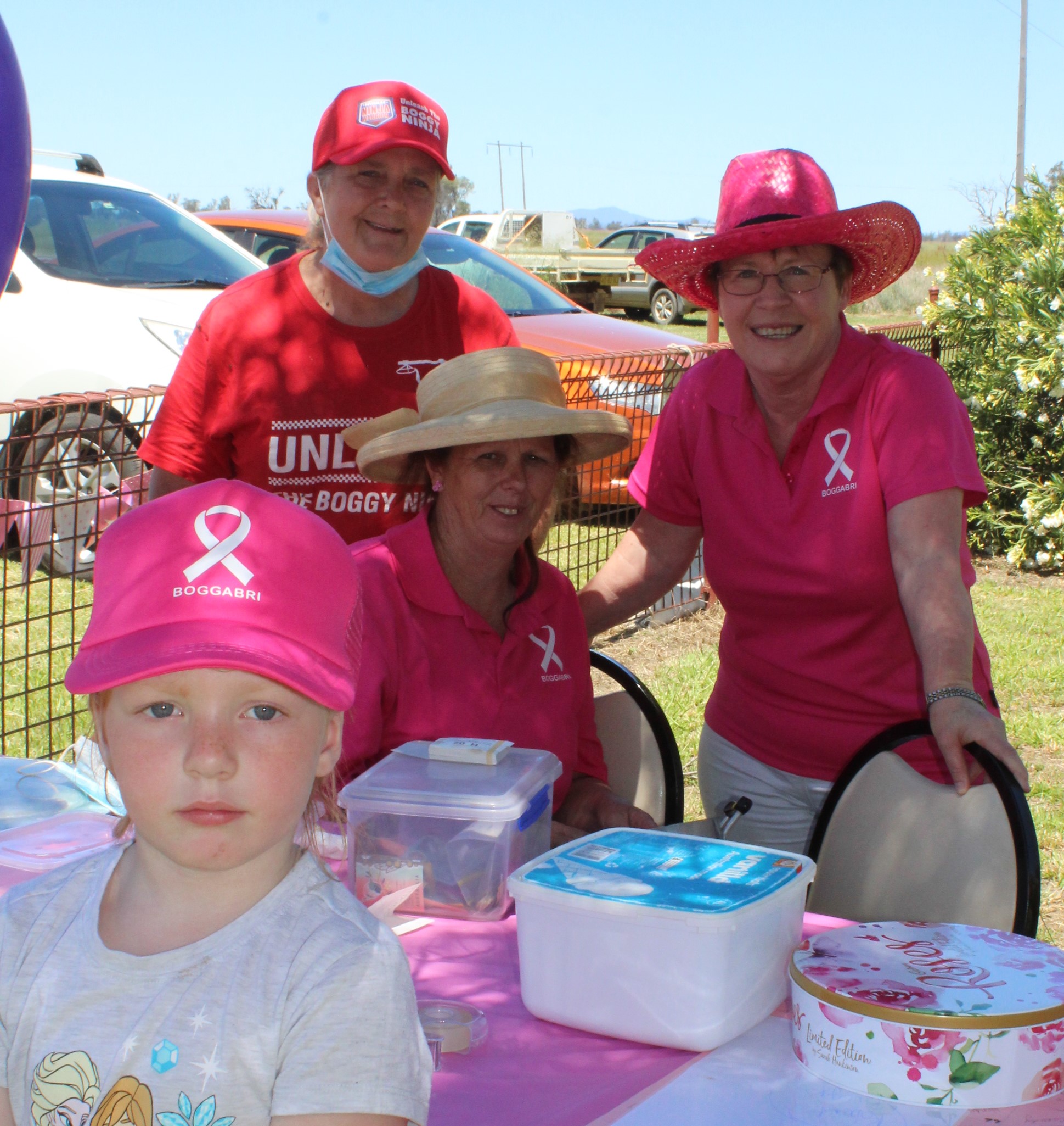 Haylee Ison, Caz Morley, Joanne Tailby and Robyn Traynor.