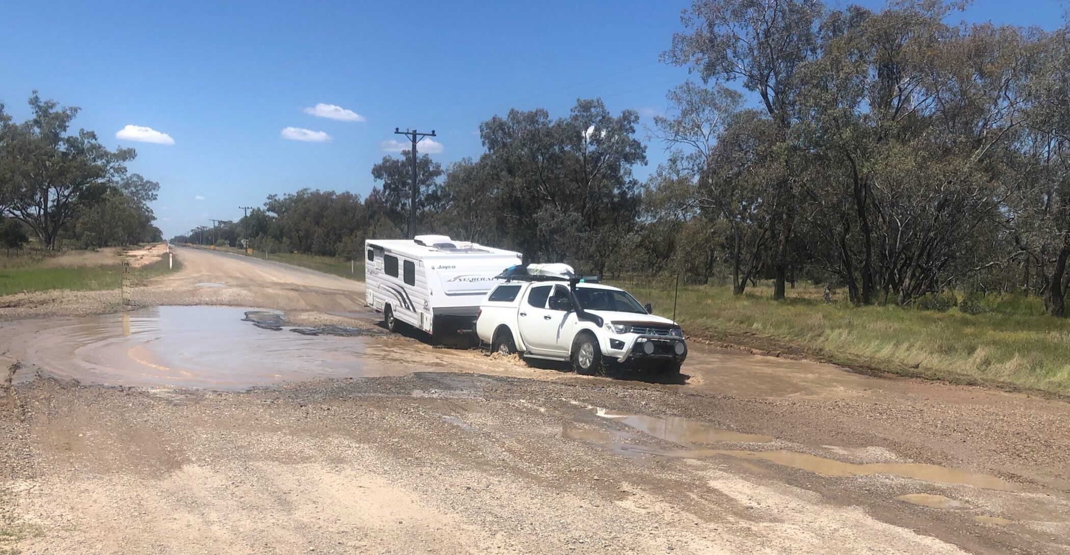 Road rage from Wee Waa to Pilliga