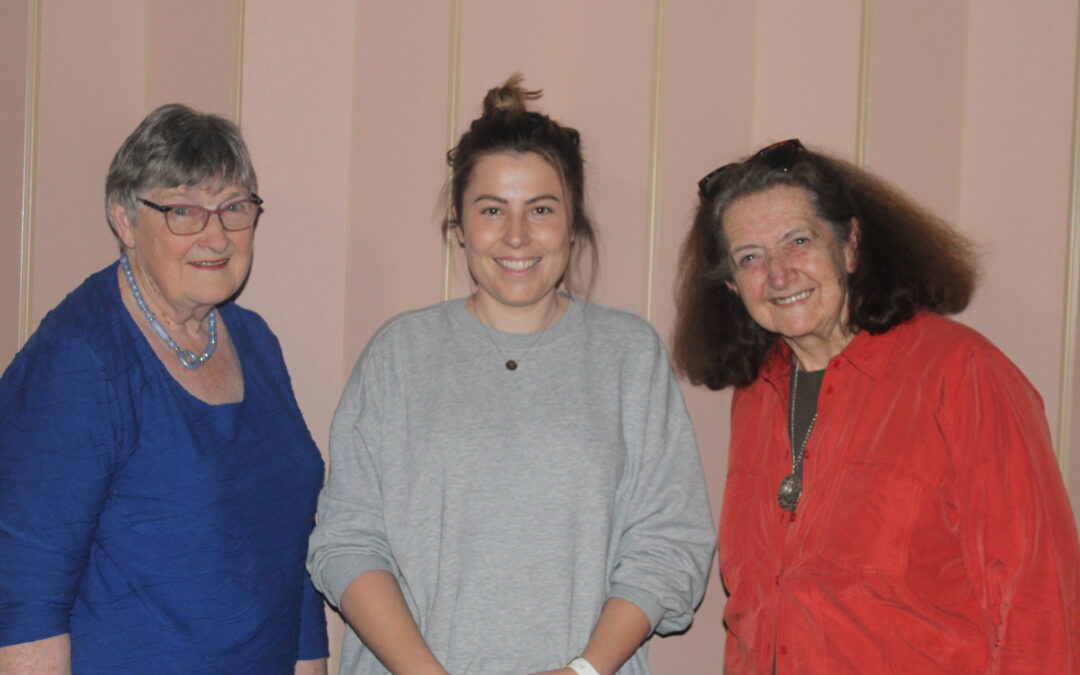 Bec Cope the guest speaker at View meeting