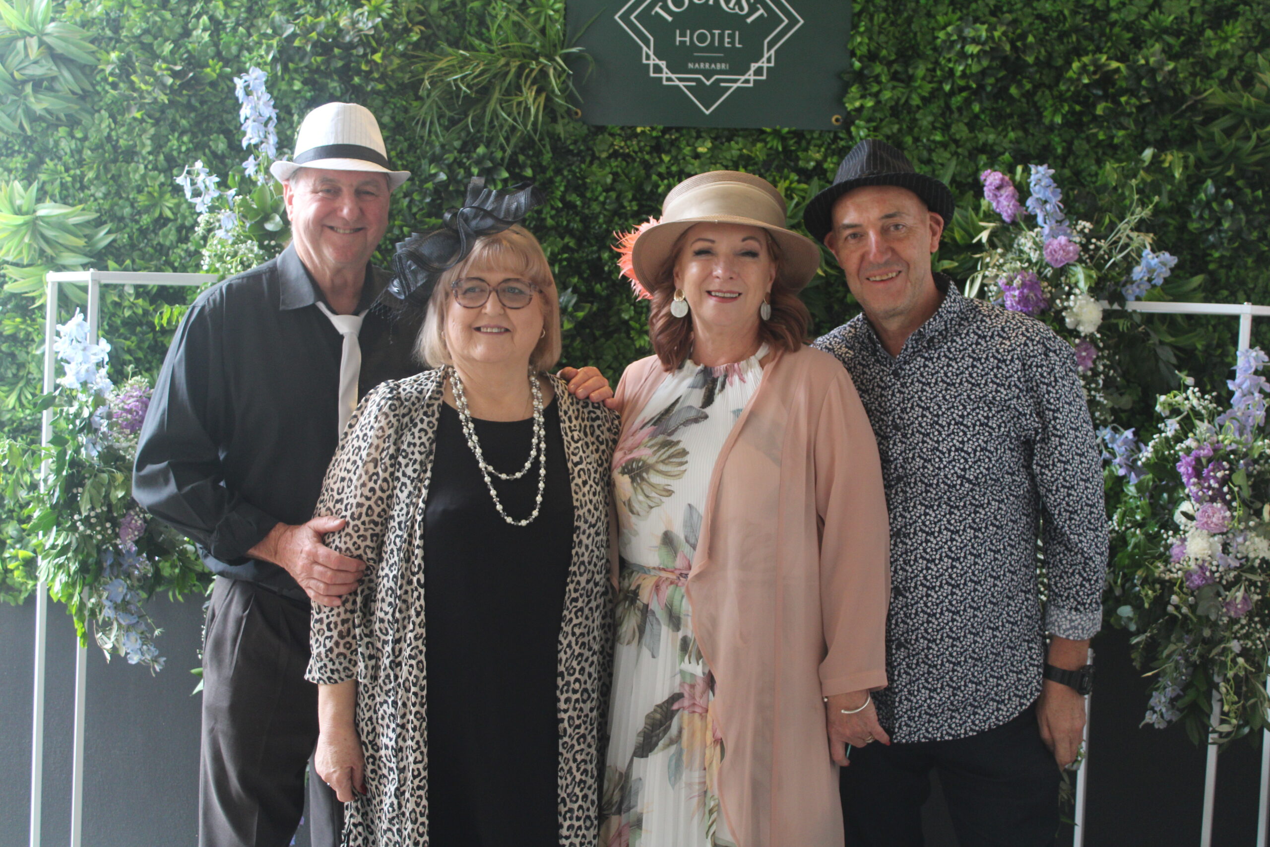 Graham and Shirley Reynolds and Kay and Craig Thornton.