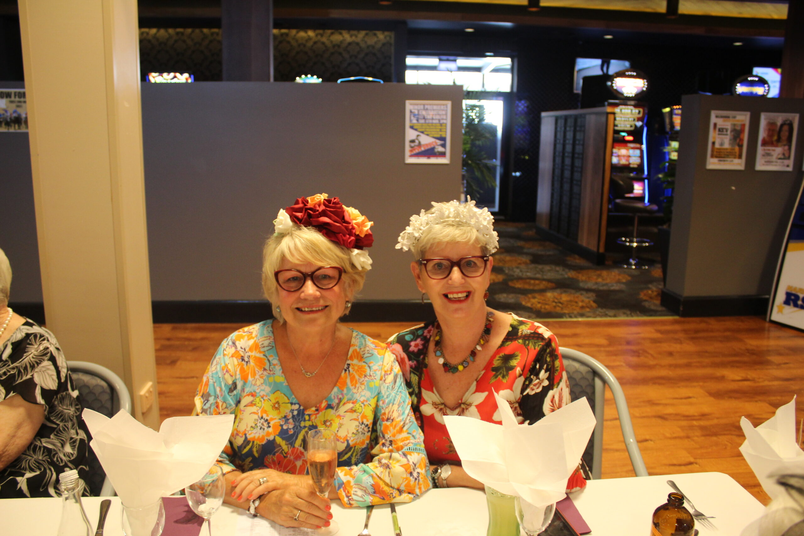 Janice Smith and Dennise Simshauser at Narrabri RSL.