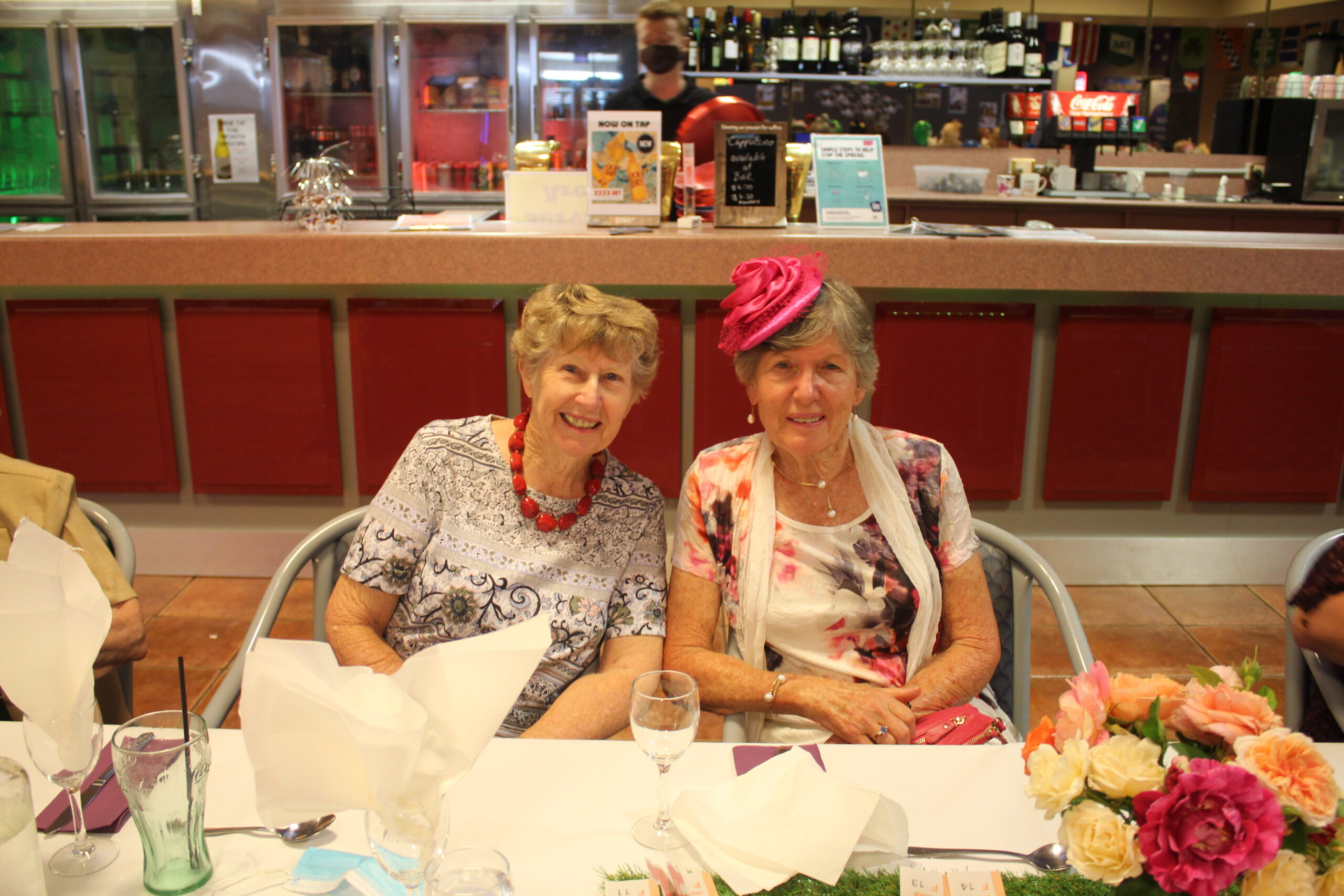 Kay Carolan and Annette Noy at Narrabri RSL Club.