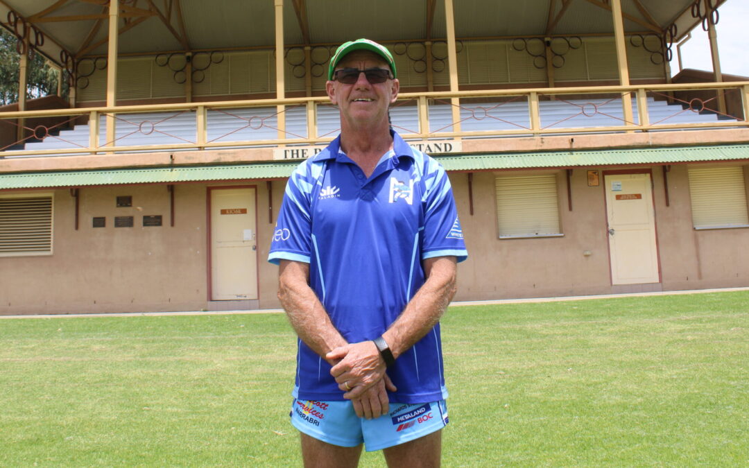 Narrabri Blues life member Pat Mowle hangs up the boots