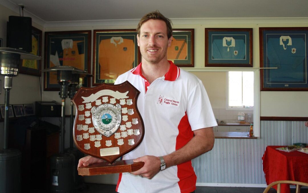Daniel Kahl receives prestigious Central North Rugby Union award