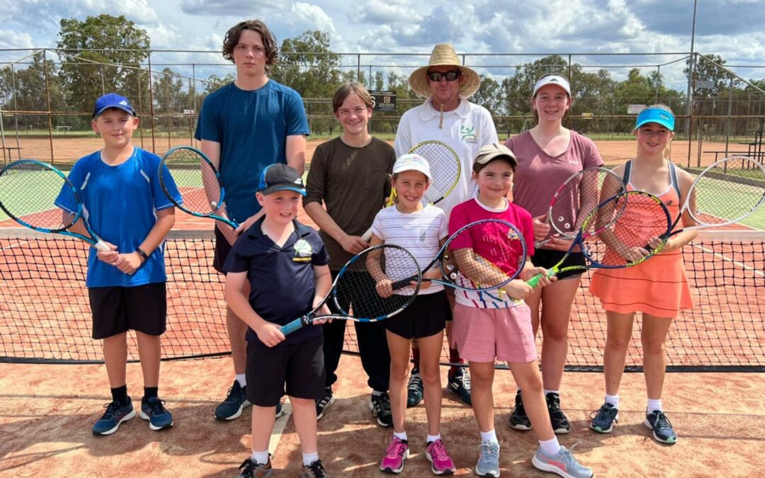 Narrabri Tennis’ junior aces ready for 2021 Champion of Champions challenges