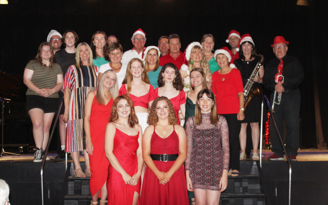 Dazzling festive music display lights up The Crossing Theatre stage