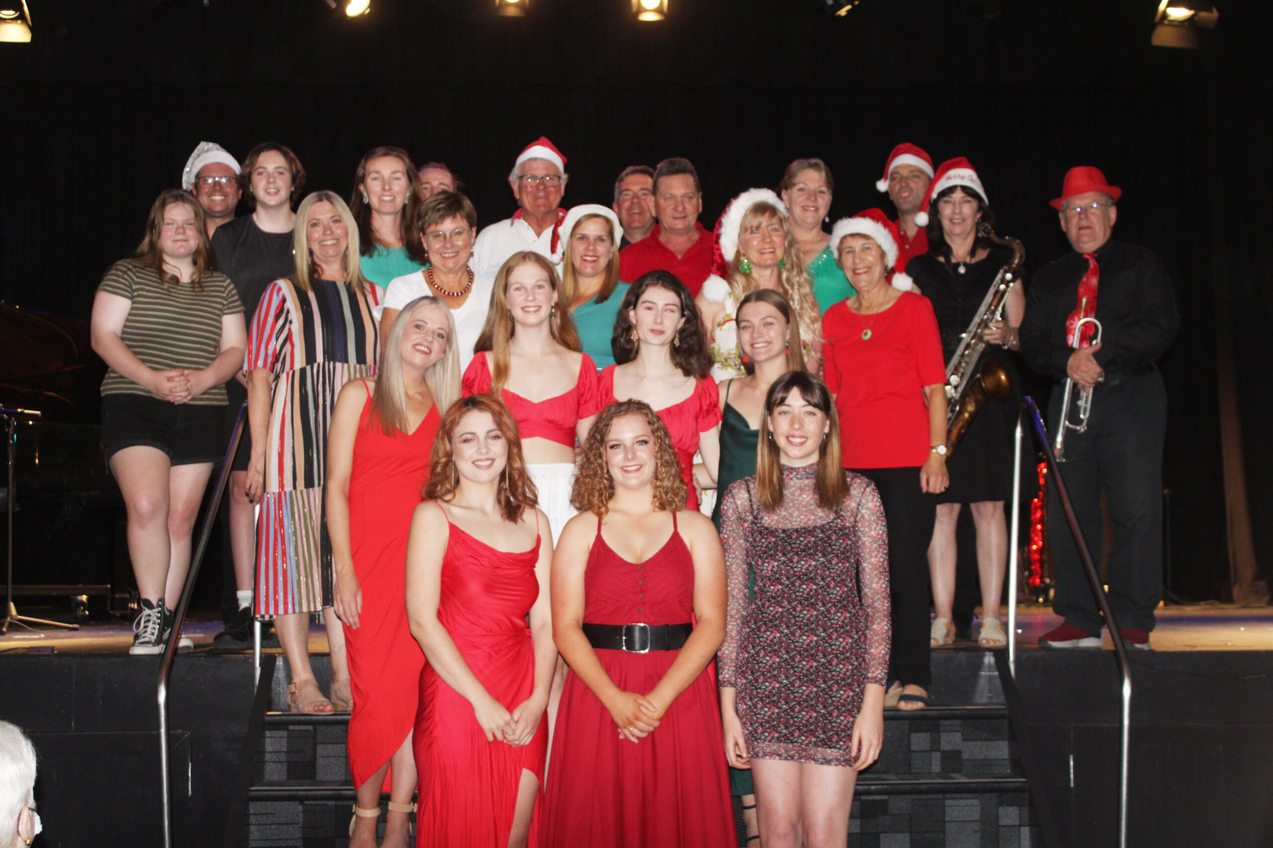 Dazzling festive music display lights up The Crossing Theatre stage