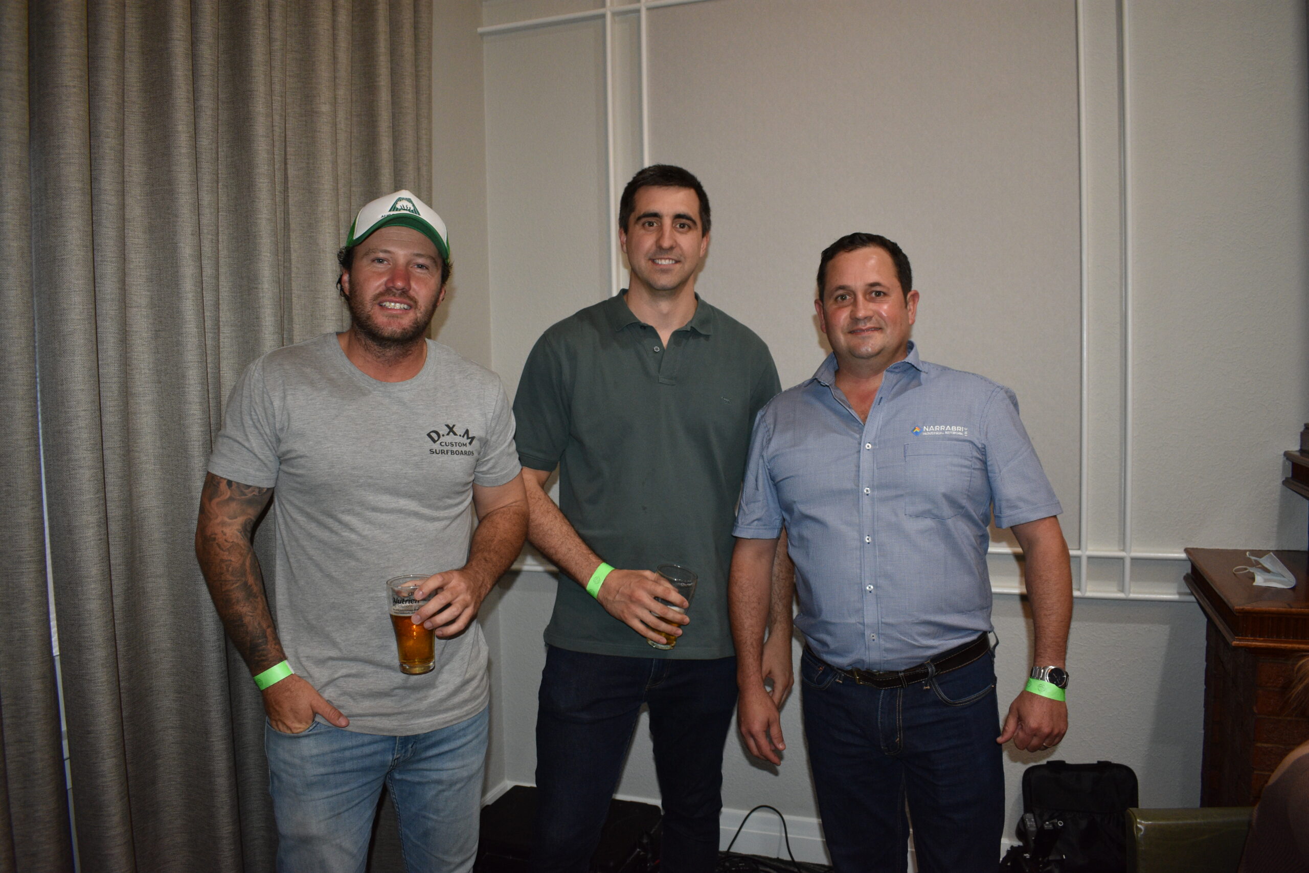 Chris McClure, Will Guest and Justin Smith.