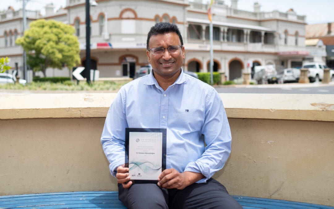 Dr Rohana labels ‘supervisor of the year award’ a full team effort and an honour