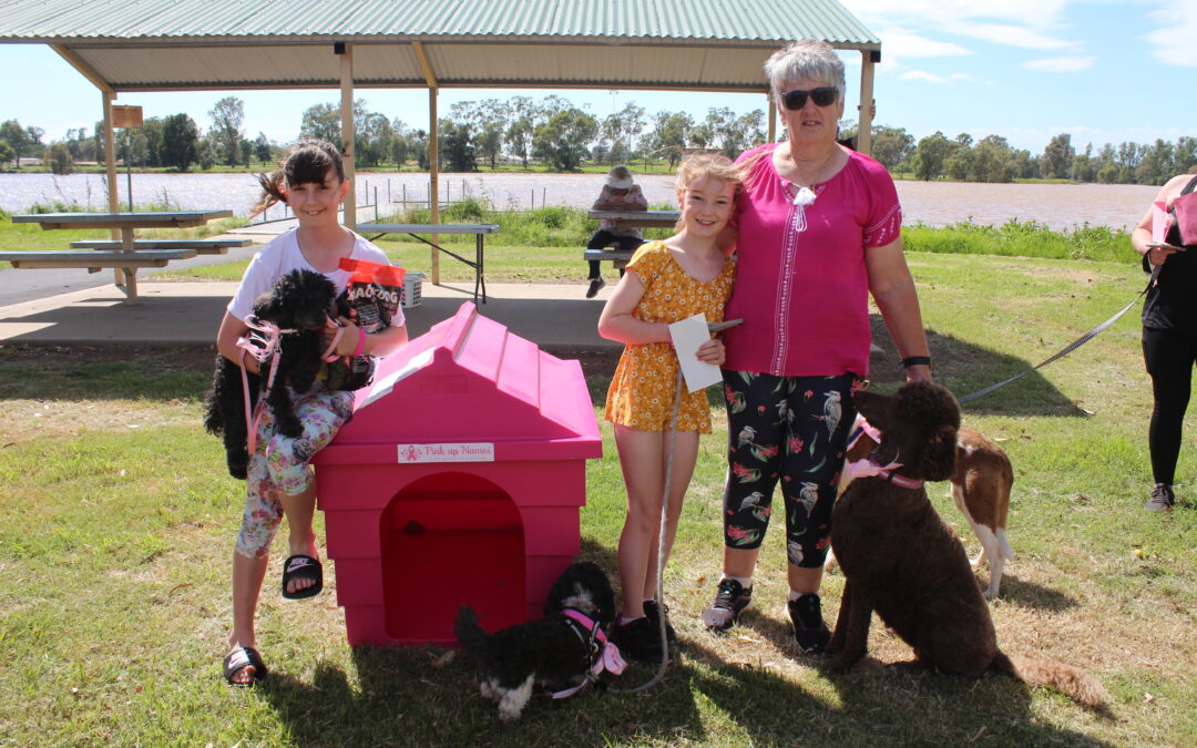 Pink pooches aplenty at the west lake | PHOTOS