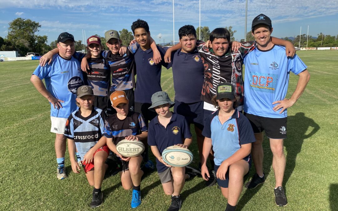 Junior Blue Boars putting in the hard yards at off-season training to prepare for the 2022 season