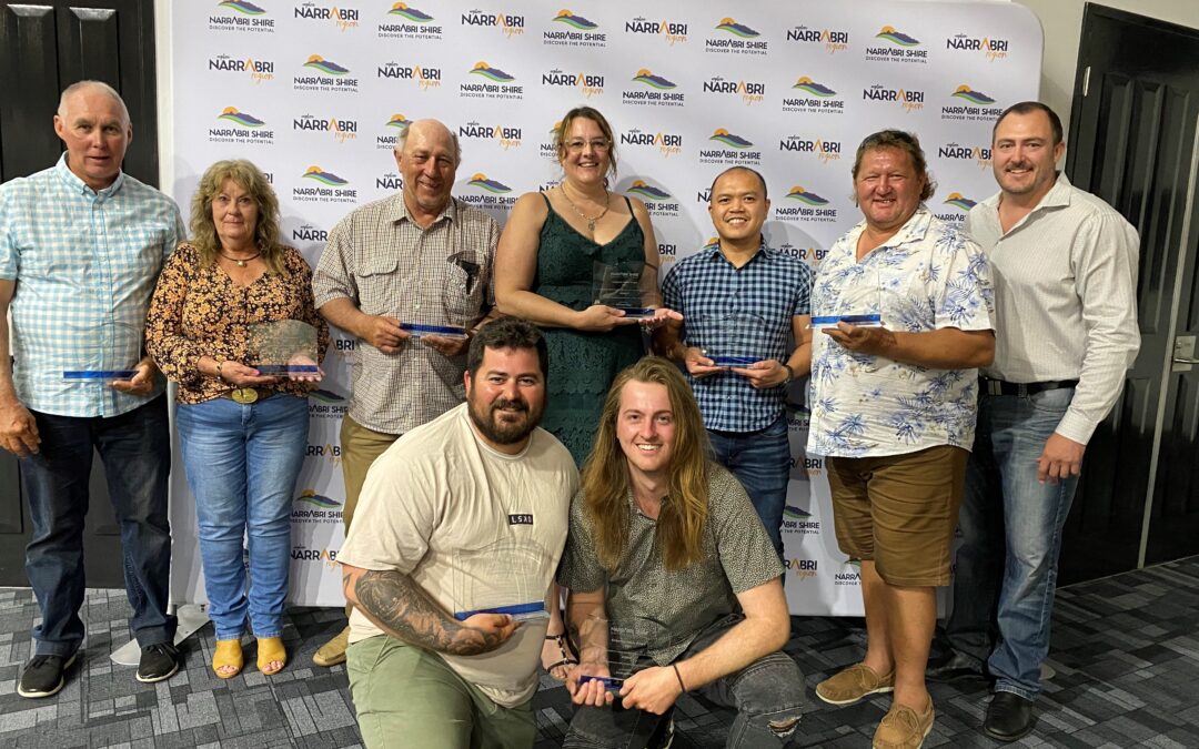 Service awards to Narrabri Shire Council team members