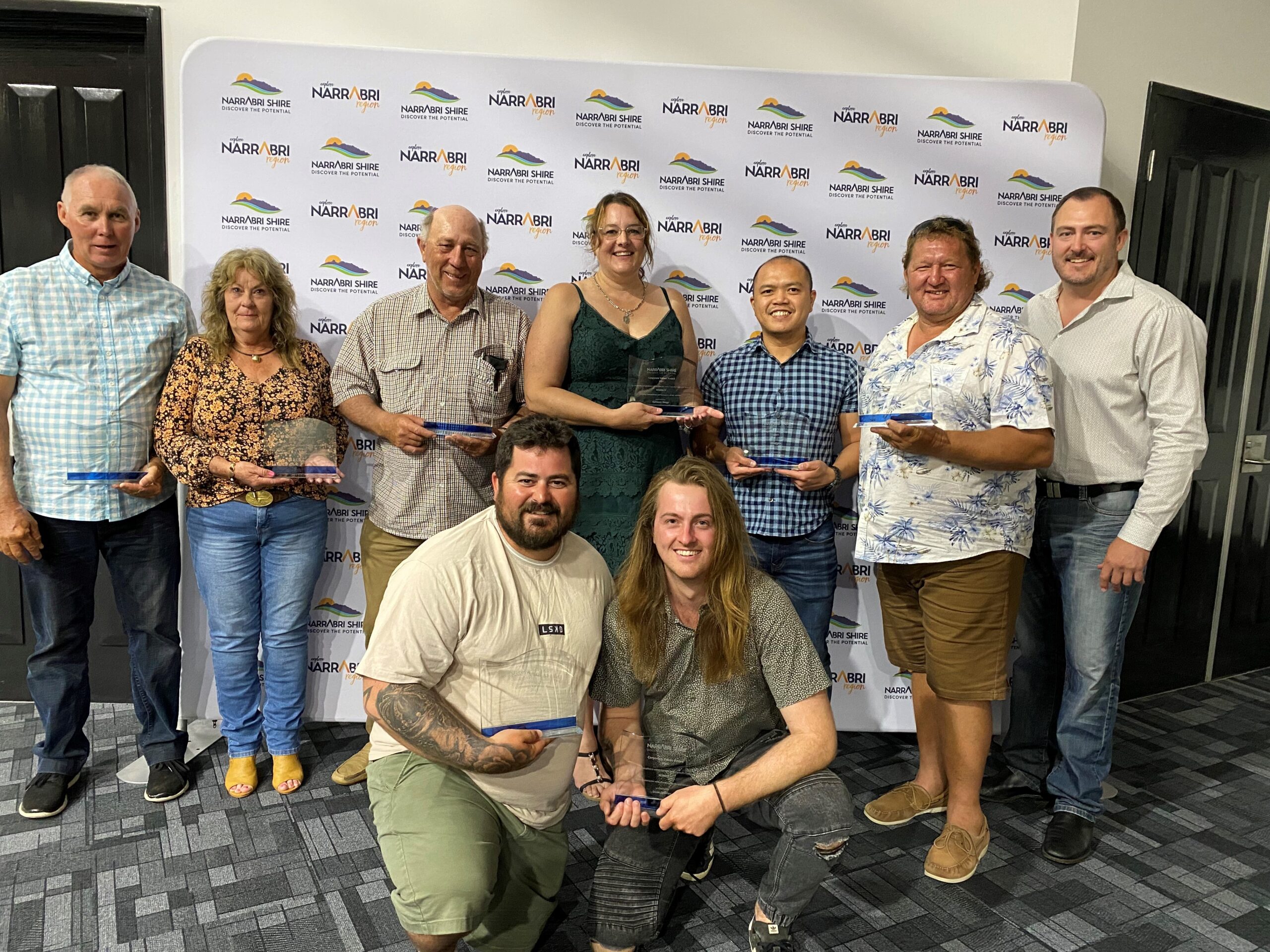 Service awards to Narrabri Shire Council team members