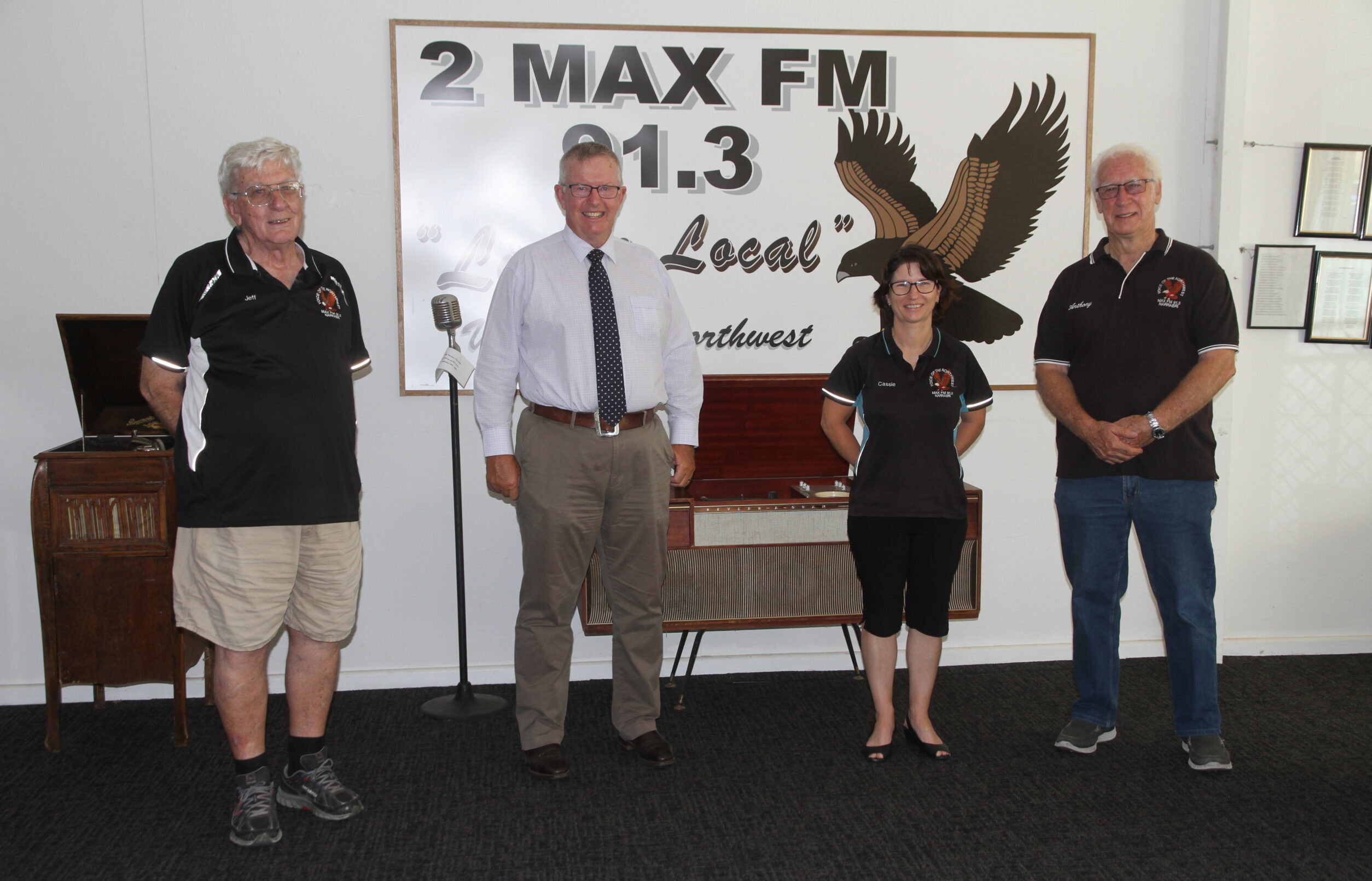 Funding boost for new equipment at 2Max FM