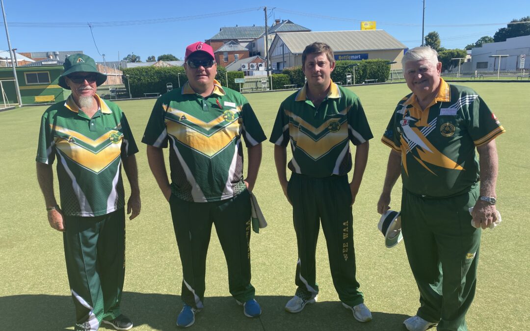 Wee Waa Bowling Club’s 2021 season wraps up with B-grade Pairs final