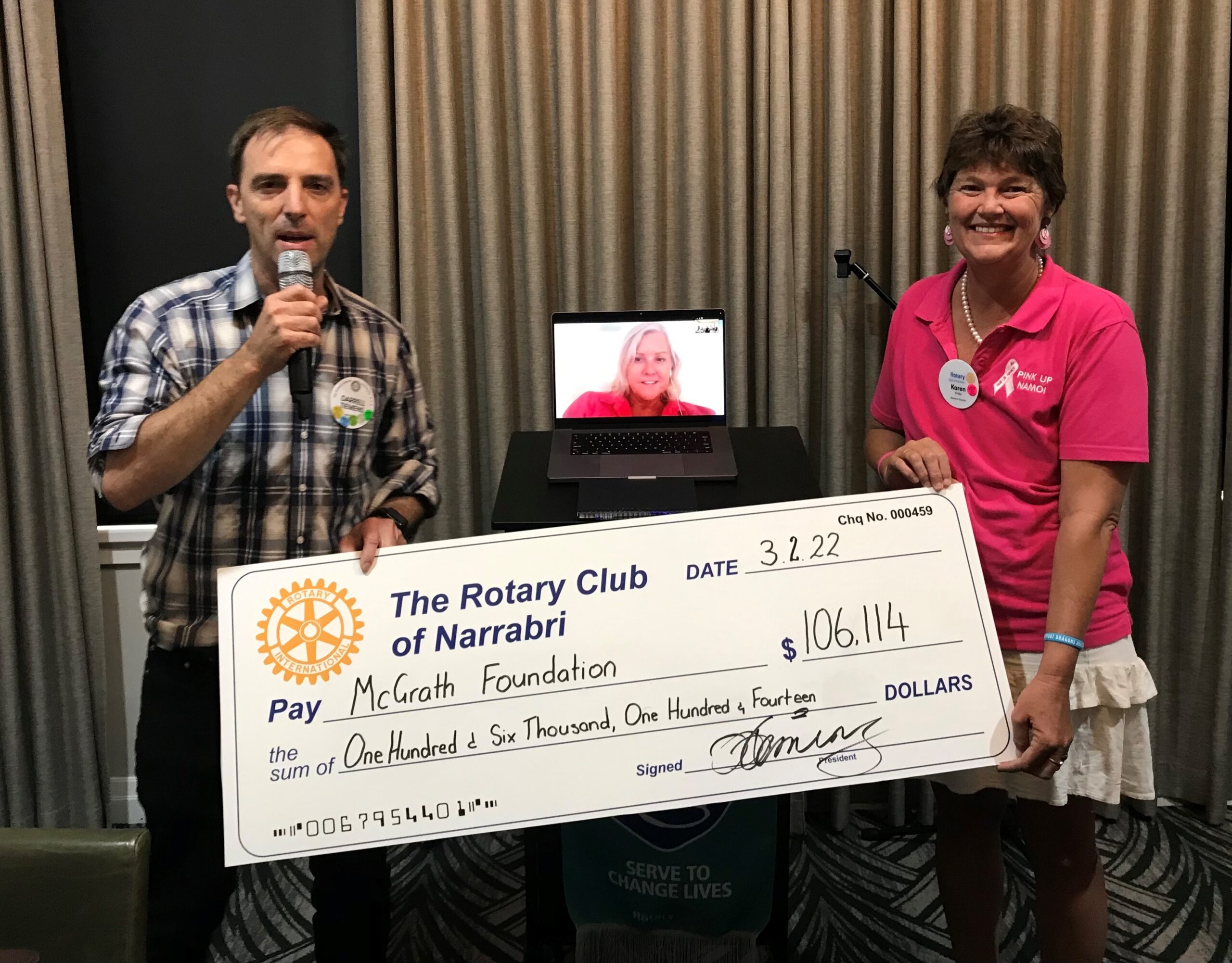 Pink Up Namoi fundraising campaign tops the nation