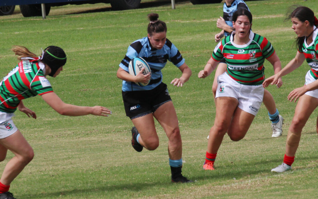 Narrabri Rugby Club’s women’s 10s side impresses in convincing win against St Albert’s