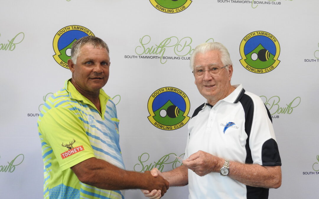 Norm Walford goes all the way to the Zone 3 Champion of Club Champions Singles final