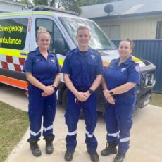 Ambos give new recruit a warm Wee Waa welcome