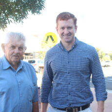 Labor candidate in Narrabri on north west visit