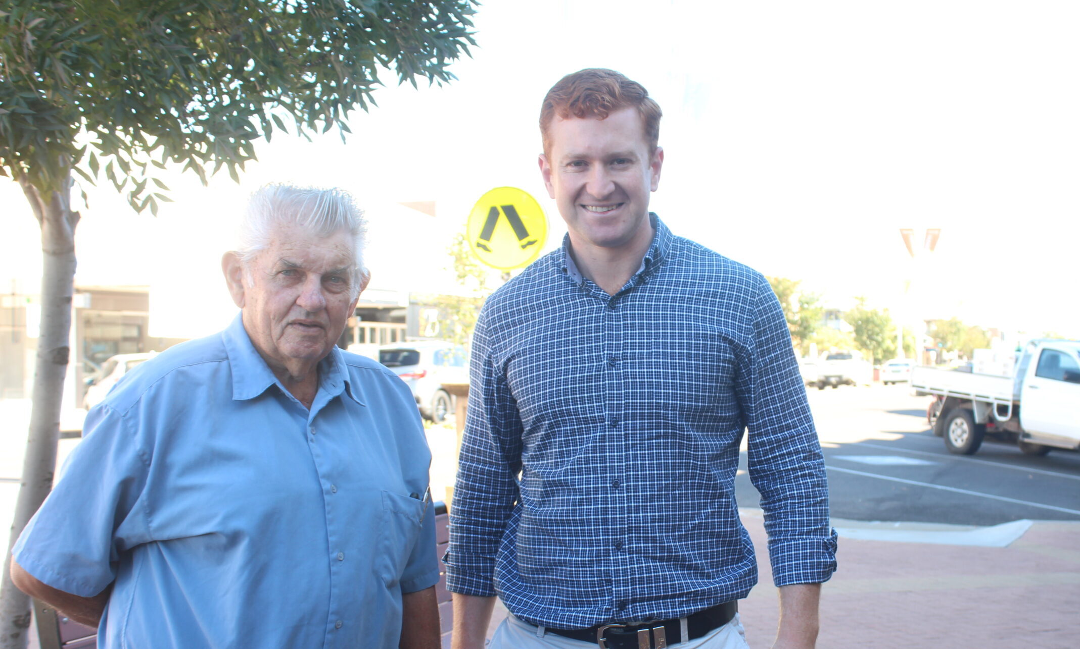 Labor candidate in Narrabri on north west visit