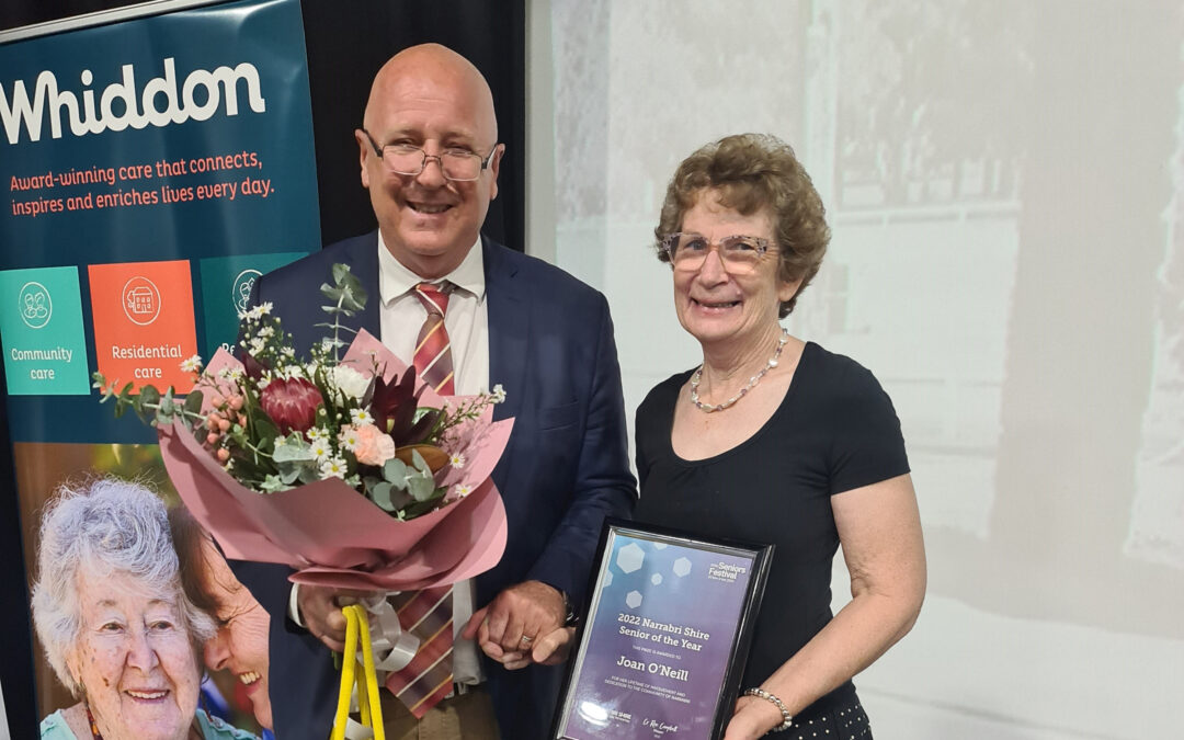 Joan O’Neill named Narrabri Shire’s senior of the year