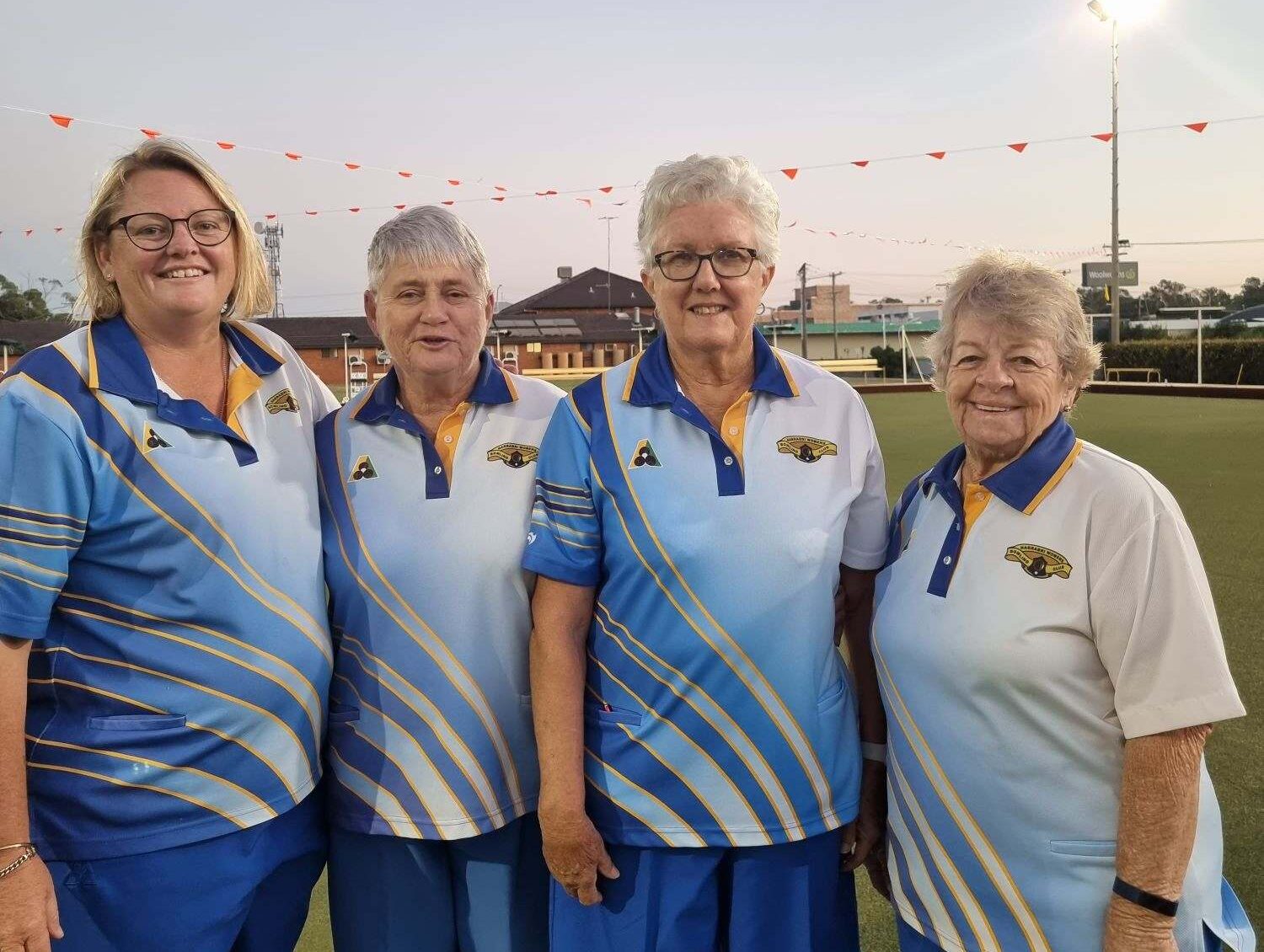 Narrabri Women’s Bowling Club’s 2022 Fours champions crowned
