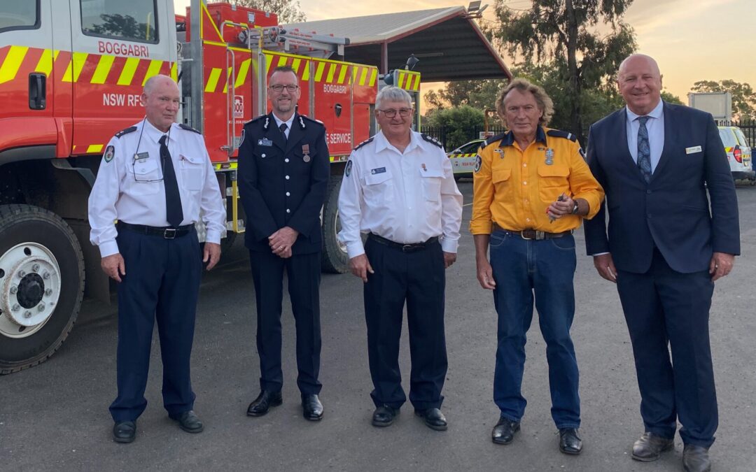 Boggabri brigade handed keys for new fire truck