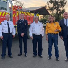 Boggabri brigade handed keys for new fire truck
