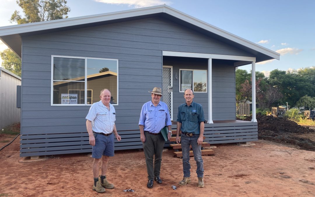 Health housing for medical professionals arrives in Wee Waa