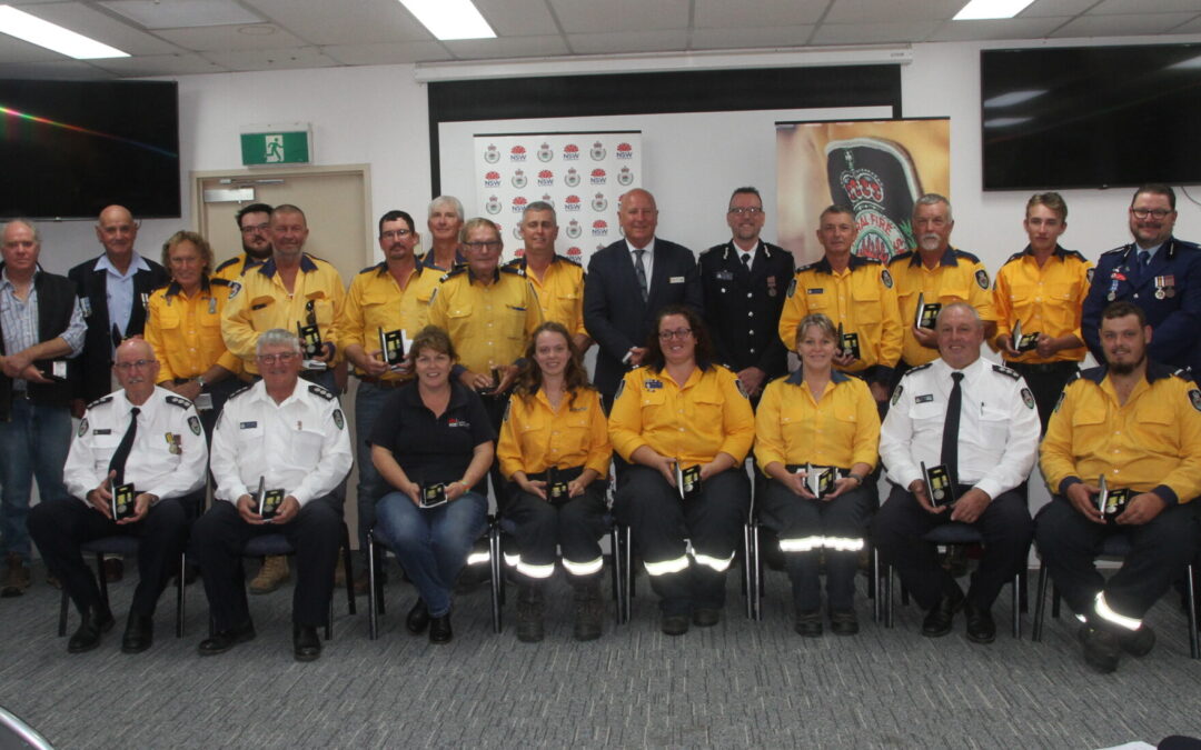 Medals presented for RFS volunteers’ heroic Black Summer bushfire efforts