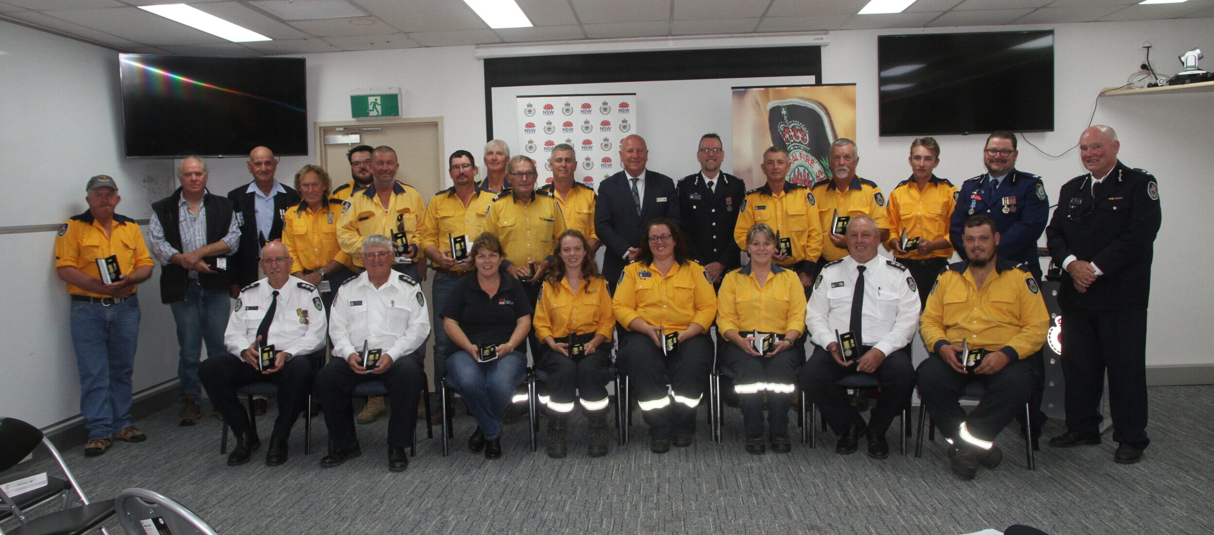 Medals presented for RFS volunteers’ heroic Black Summer bushfire efforts