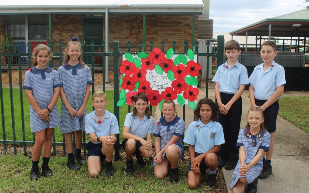 Moving Anzac Day assembly held at Narrabri Public School