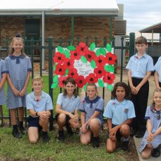 Moving Anzac Day assembly held at Narrabri Public School